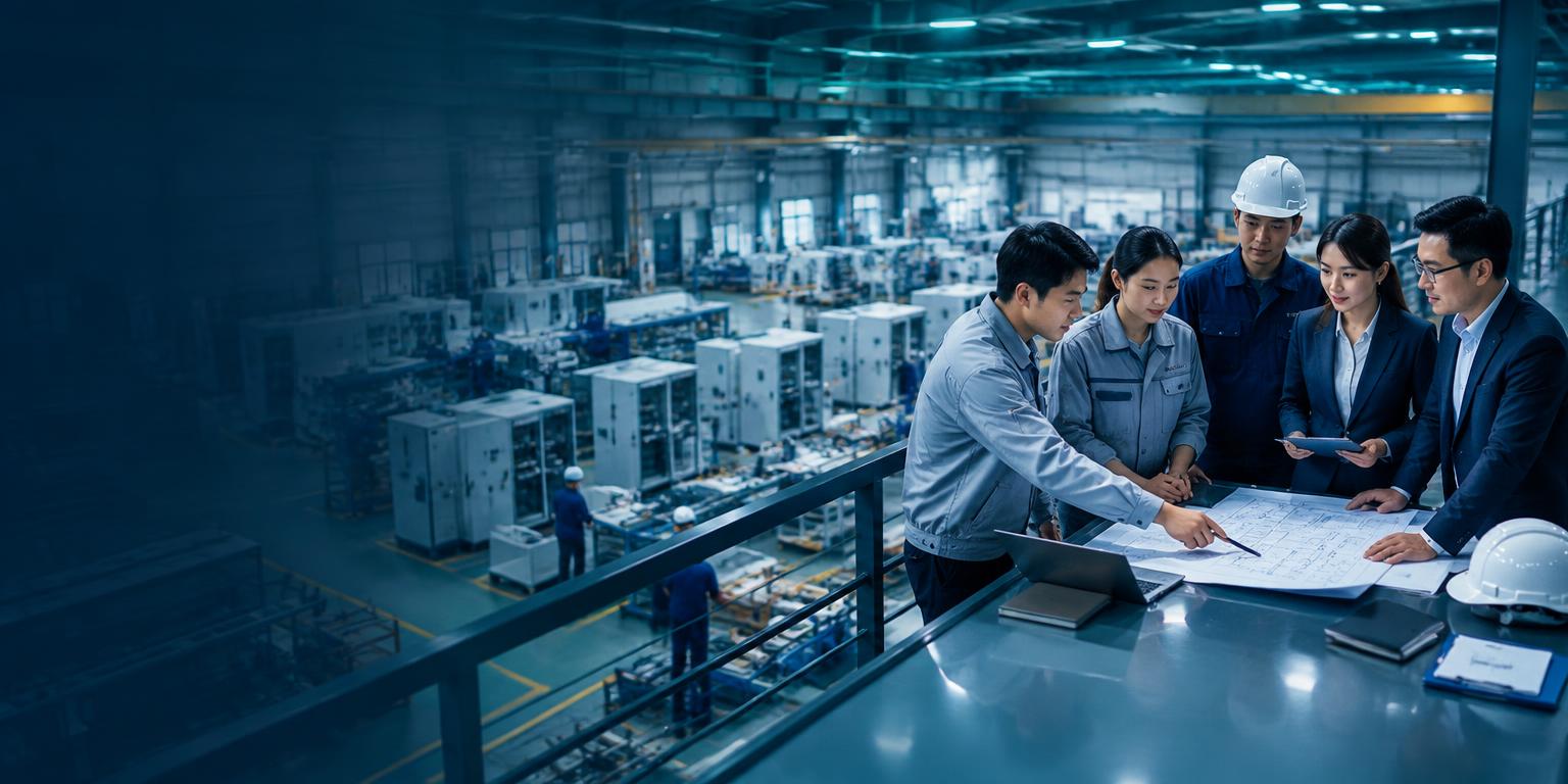 Đội ngũ Đông Hưng phối hợp tại nhà máy