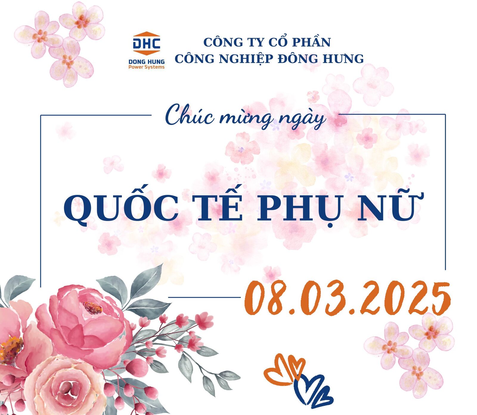DHC – CHÚC MỪNG NGÀY QUỐC TẾ PHỤ NỮ