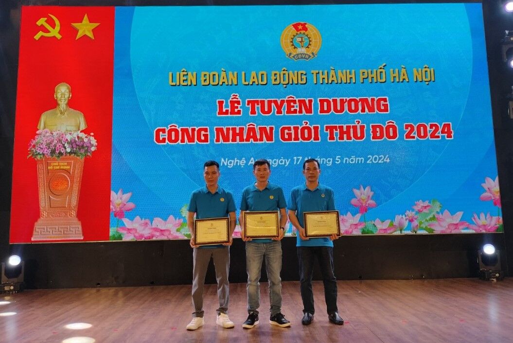 TUYÊN DƯƠNG “CÔNG NHÂN GIỎI THỦ ĐÔ” NĂM 2024