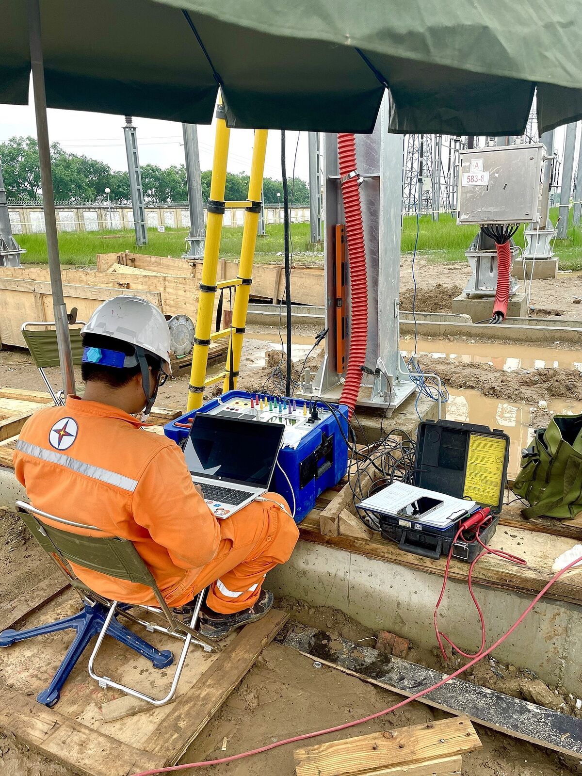 NPCETC: “Chung sức – Đồng lòng” cùng Mạch 3 đường dây 500kV Quảng Trạch – Phố Nối về đích