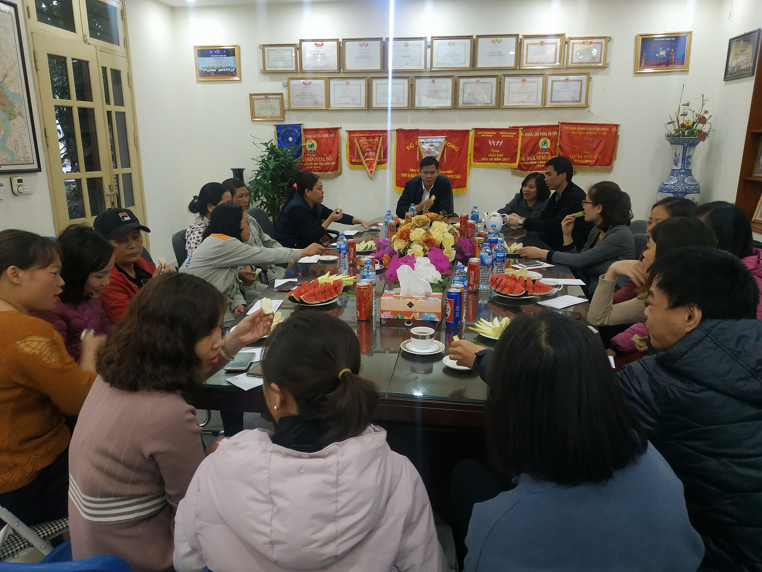 Chào mừng ngày quốc tế phụ nữ 8/3 tại công ty năm 2019