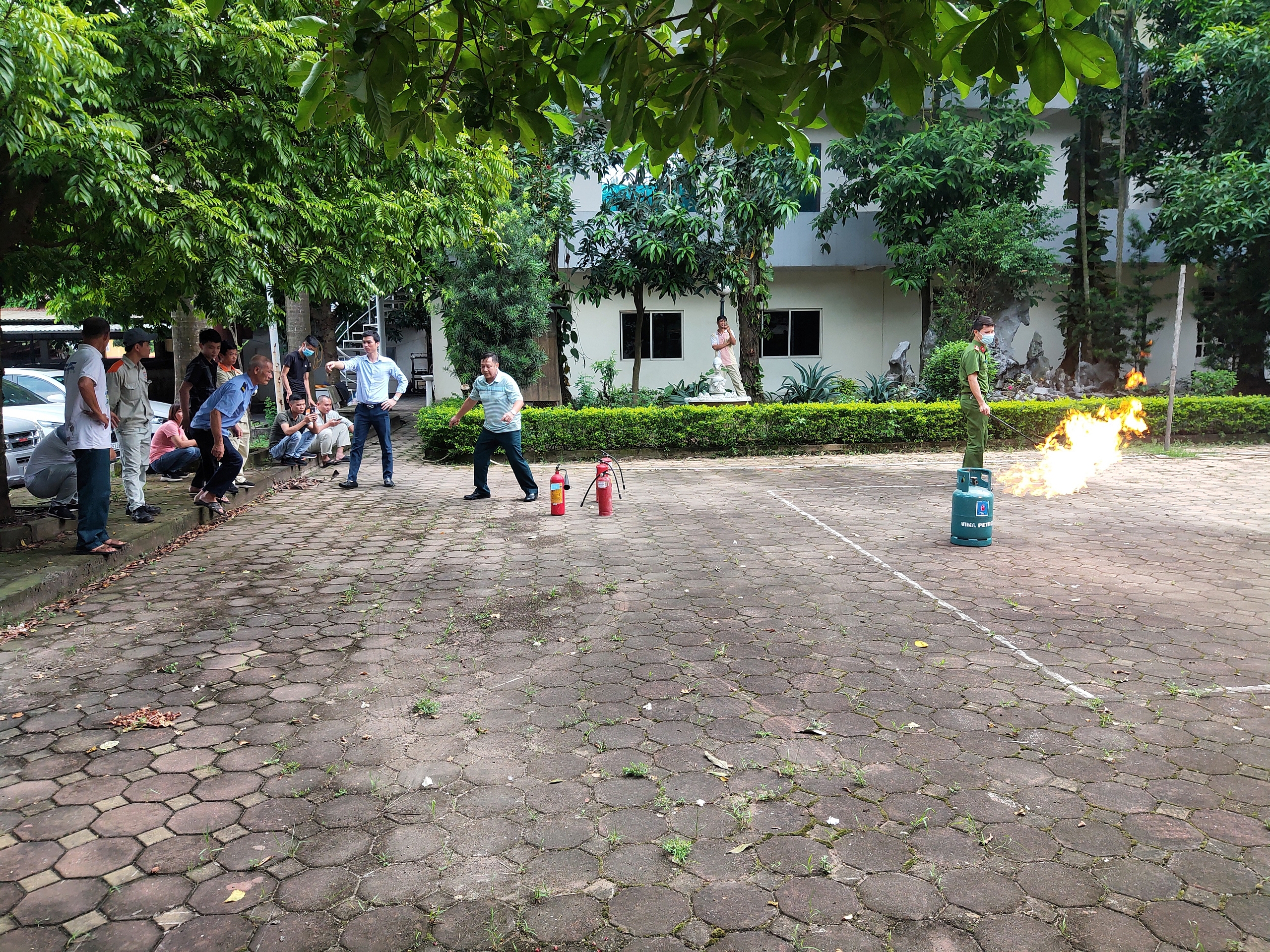 Học PCCC tại công ty