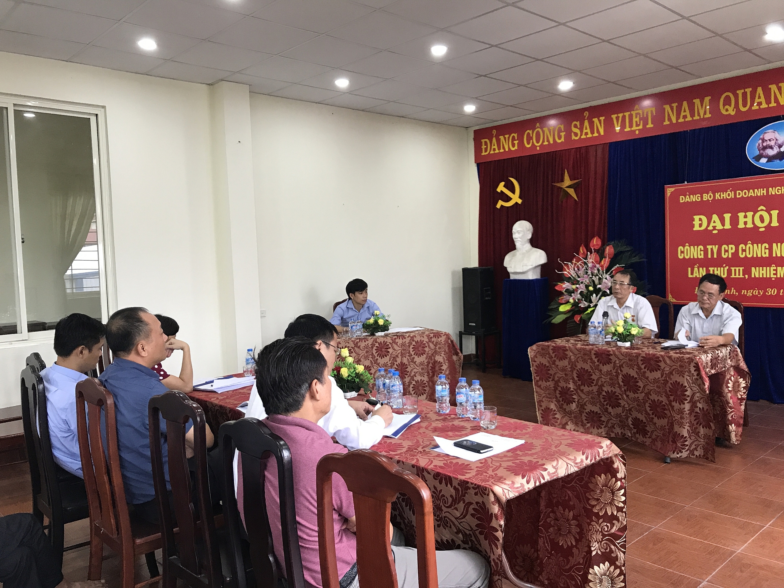 ĐẠỊ HỘI CHI BỘ CÔNG TY CỔ PHẦN CÔNG NGHIỆP ĐÔNG HƯNG LẦN III – NHIỆM KỲ 2017 – 2020
